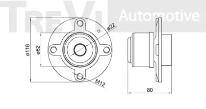 TREVI AUTOMOTIVE WB1643