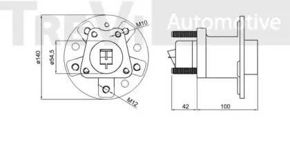 TREVI AUTOMOTIVE WB1648