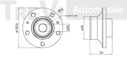 TREVI AUTOMOTIVE WB1651