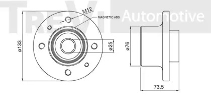 TREVI AUTOMOTIVE WB1652