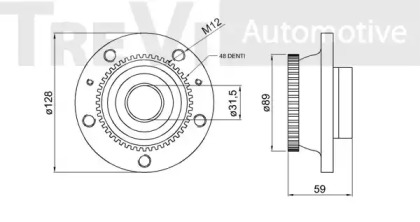 TREVI AUTOMOTIVE WB1653