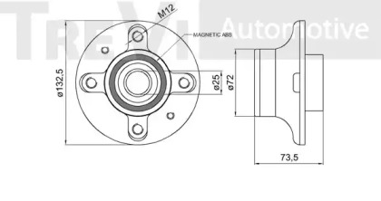 TREVI AUTOMOTIVE WB1654