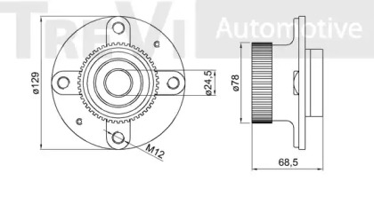 TREVI AUTOMOTIVE WB1656