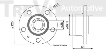 TREVI AUTOMOTIVE WB1659