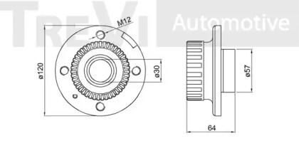 TREVI AUTOMOTIVE WB1662