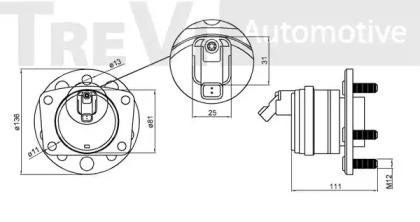 TREVI AUTOMOTIVE WB1667