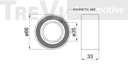 TREVI AUTOMOTIVE WB1668