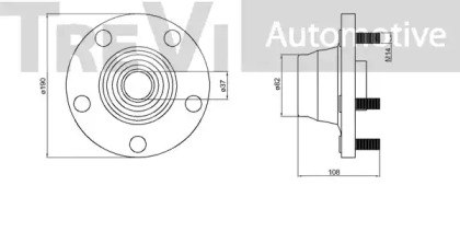 TREVI AUTOMOTIVE WB1678