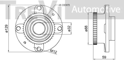 TREVI AUTOMOTIVE WB1681