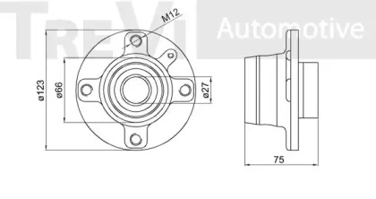 TREVI AUTOMOTIVE WB1688