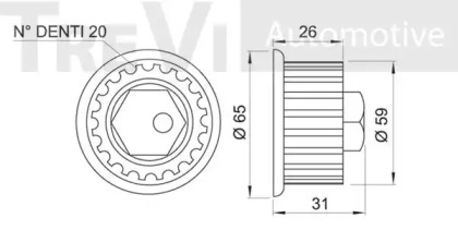 TREVI AUTOMOTIVE TD1044