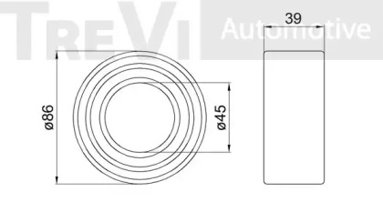 TREVI AUTOMOTIVE WB1696