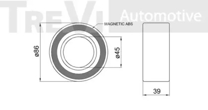 TREVI AUTOMOTIVE WB1698