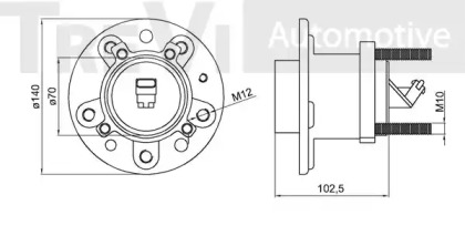 TREVI AUTOMOTIVE WB1701