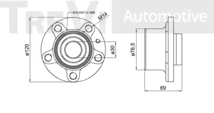 TREVI AUTOMOTIVE WB1708