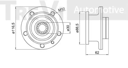 TREVI AUTOMOTIVE WB1730