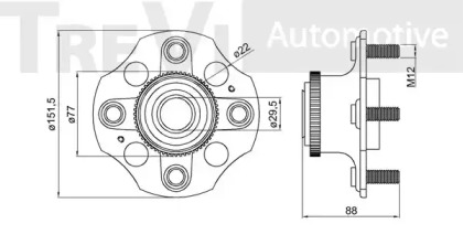 TREVI AUTOMOTIVE WB1753