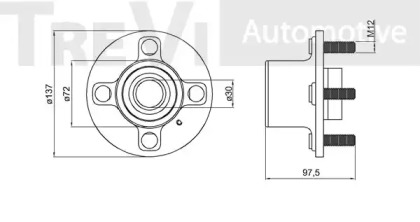 TREVI AUTOMOTIVE WB1768