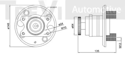 TREVI AUTOMOTIVE WB1773