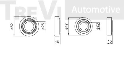 TREVI AUTOMOTIVE WB1776