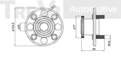 TREVI AUTOMOTIVE WB1777