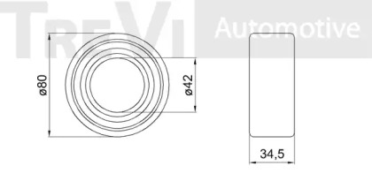 TREVI AUTOMOTIVE WB1782