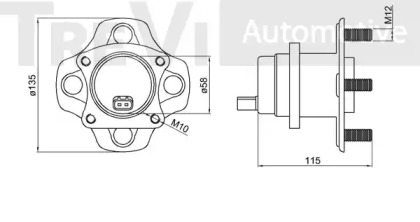 TREVI AUTOMOTIVE WB1798