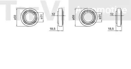 TREVI AUTOMOTIVE WB1826