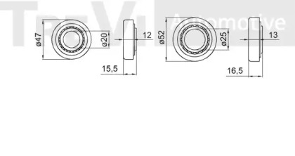 TREVI AUTOMOTIVE WB1829