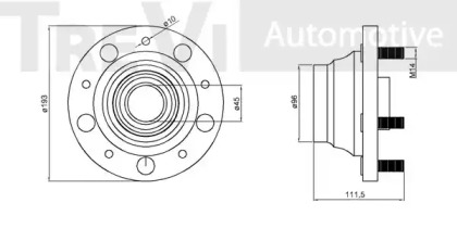 TREVI AUTOMOTIVE WB1882