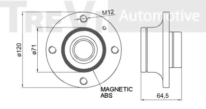 TREVI AUTOMOTIVE WB1887