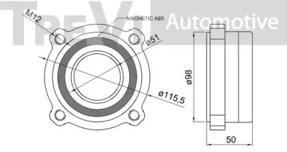 TREVI AUTOMOTIVE WB1910