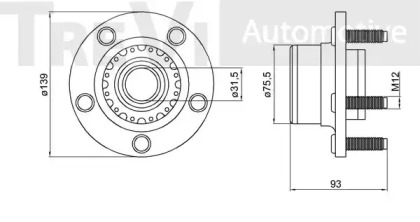 TREVI AUTOMOTIVE WB1916