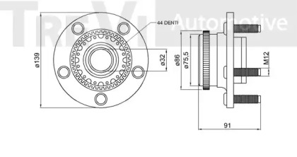 TREVI AUTOMOTIVE WB1917