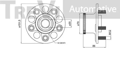 TREVI AUTOMOTIVE WB1921