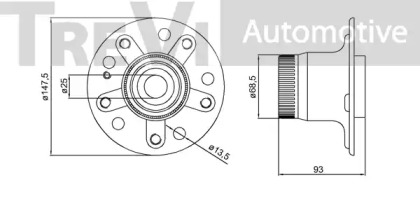 TREVI AUTOMOTIVE WB1983