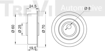 TREVI AUTOMOTIVE TD1046