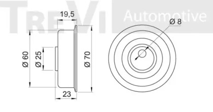 TREVI AUTOMOTIVE TD1053