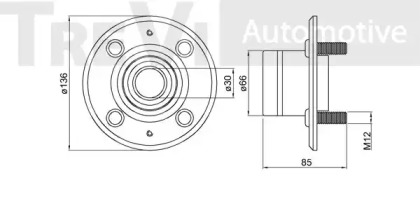 TREVI AUTOMOTIVE WB2187