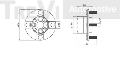 TREVI AUTOMOTIVE WB2208