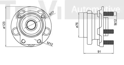 TREVI AUTOMOTIVE WB2217