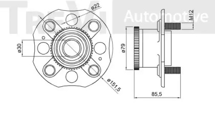 TREVI AUTOMOTIVE WB2224