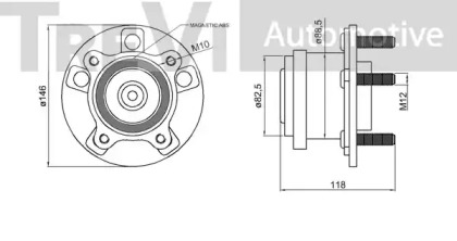 TREVI AUTOMOTIVE WB2251