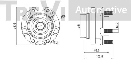 TREVI AUTOMOTIVE WB2253