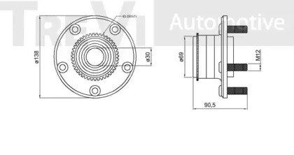 TREVI AUTOMOTIVE WB2256