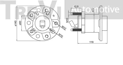 TREVI AUTOMOTIVE WB2264