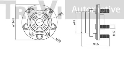 TREVI AUTOMOTIVE WB2283