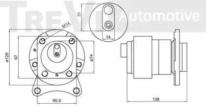 TREVI AUTOMOTIVE WB2329