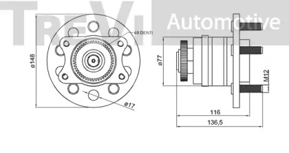 TREVI AUTOMOTIVE WB2357