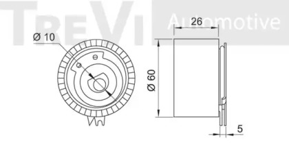 TREVI AUTOMOTIVE TD1588